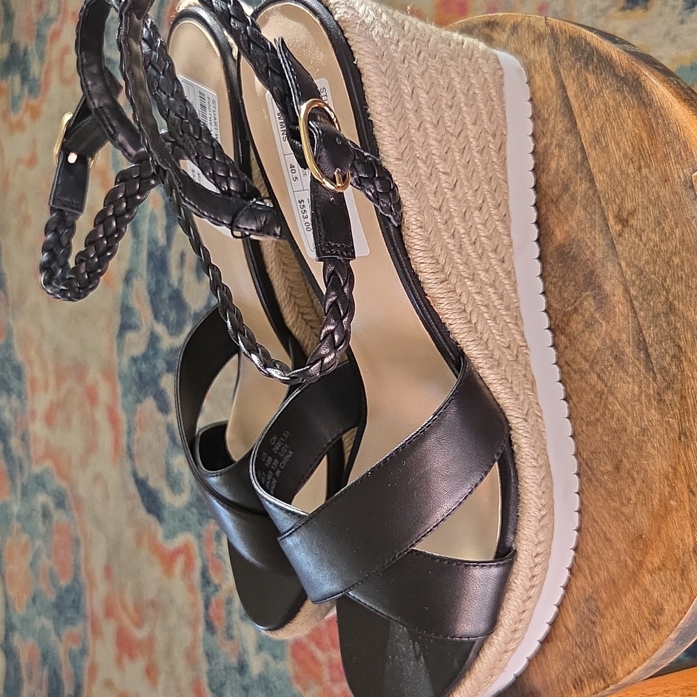 Stuart Weitzman Catlina Espadrille Wedge Heel Size 40.5 NWT - Picture 8 of 12